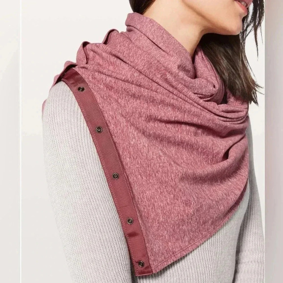 Lululemon Vinyasa Scarf *Rulu Heathered Auburn - Picture 2 of 8